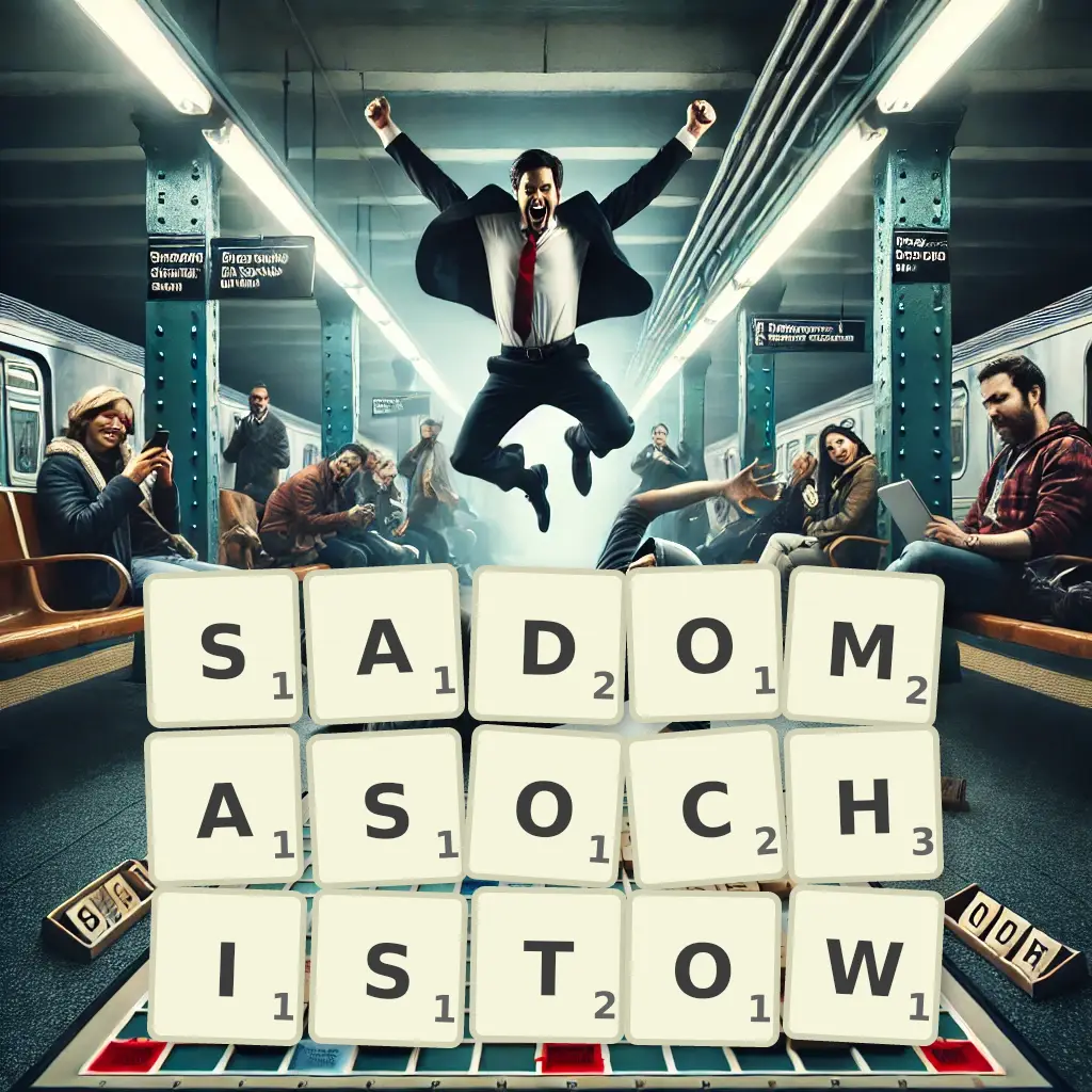 Słowa z liter SADOMASOCHISTÓW