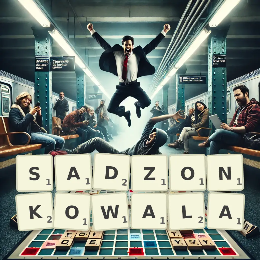 Słowa z liter SADZONKOWAŁA