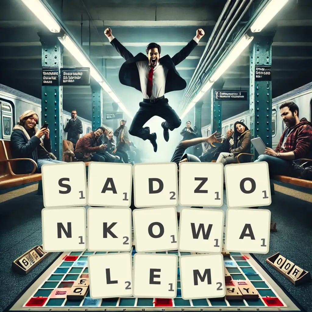 Słowa z liter SADZONKOWAŁEM