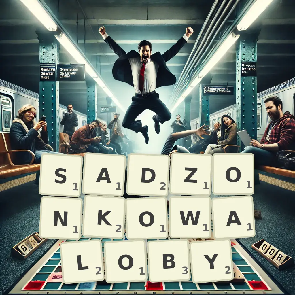 Słowa z liter SADZONKOWAŁOBY