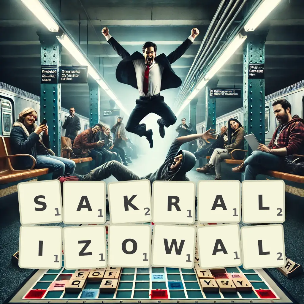 Słowa z liter SAKRALIZOWAŁ