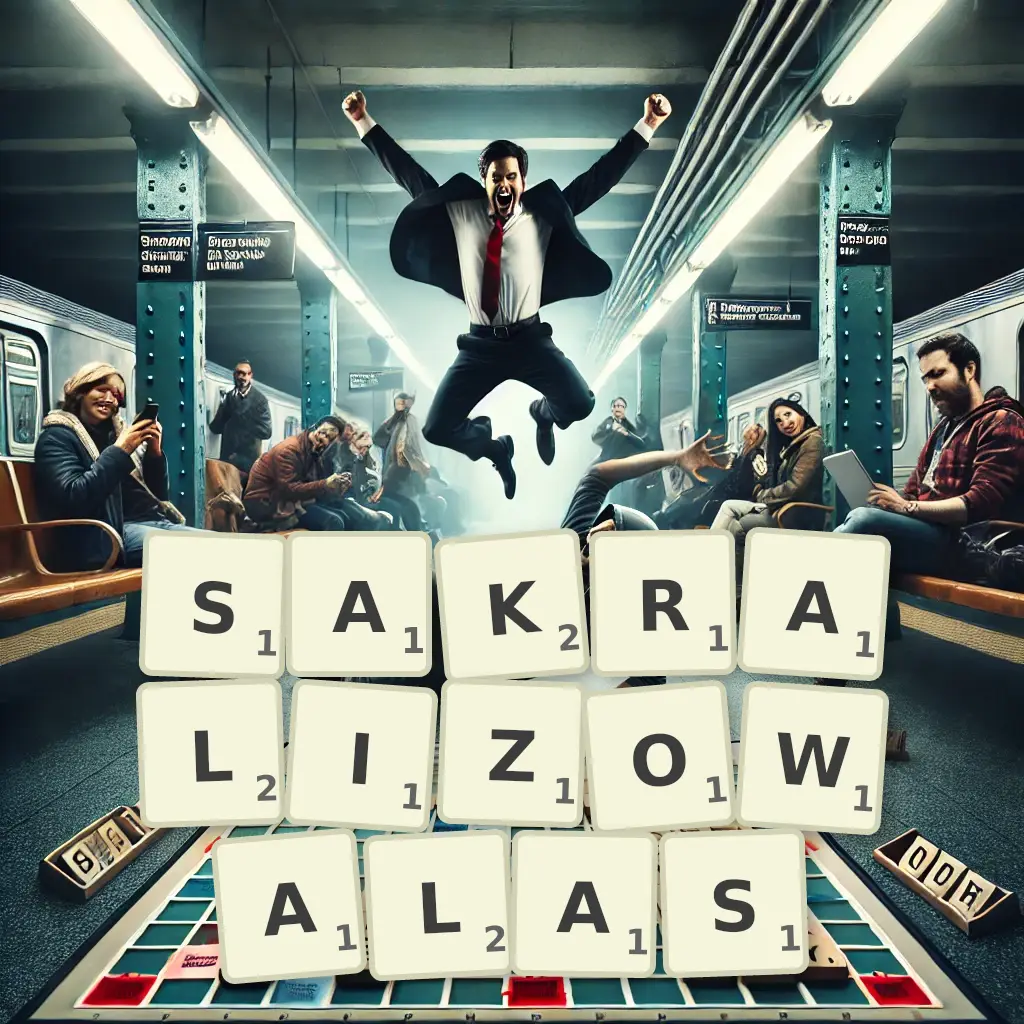 Słowa z liter SAKRALIZOWAŁAŚ