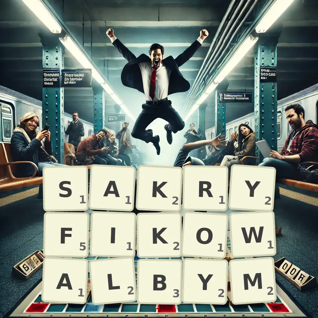 Słowa z liter SAKRYFIKOWAŁBYM