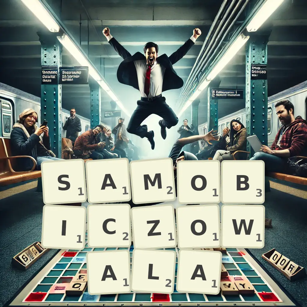 Słowa z liter SAMOBICZOWAŁA