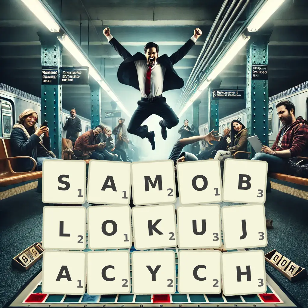 Słowa z liter SAMOBLOKUJĄCYCH