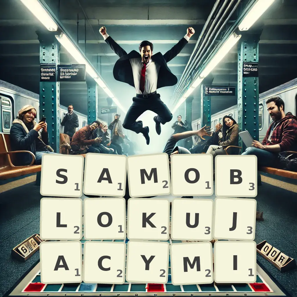 Słowa z liter SAMOBLOKUJĄCYMI