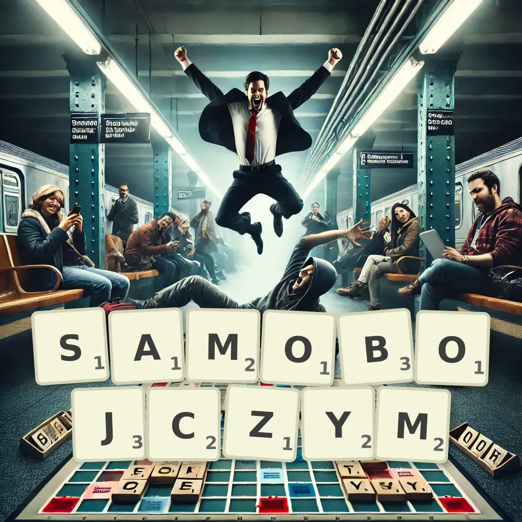 Słowa z liter SAMOBÓJCZYM