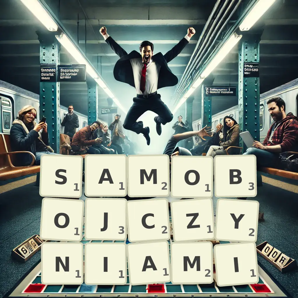 Słowa z liter SAMOBÓJCZYNIAMI
