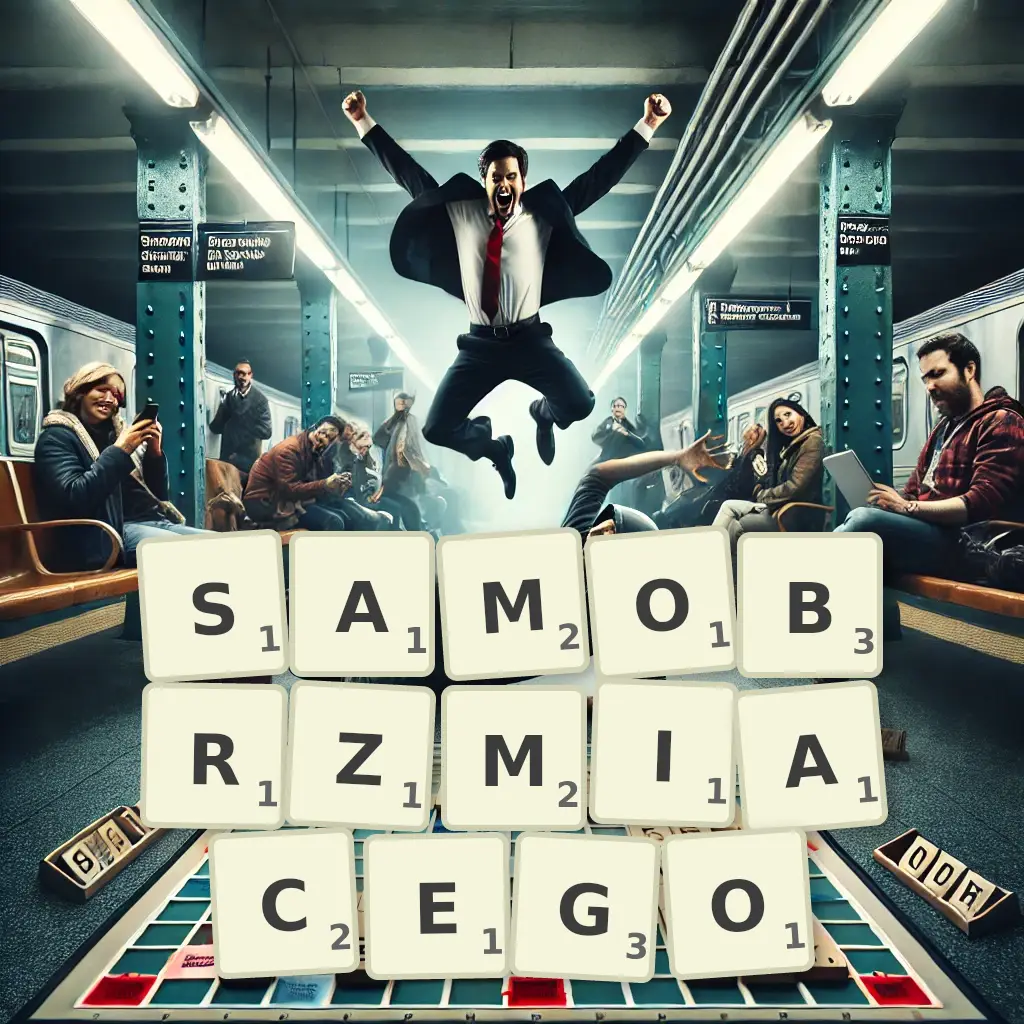 Słowa z liter SAMOBRZMIĄCEGO