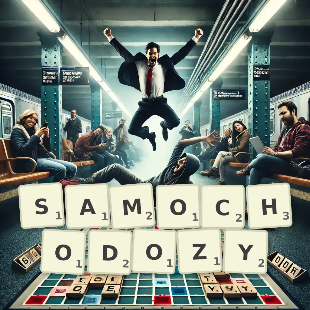 Słowa z liter SAMOCHODOZY