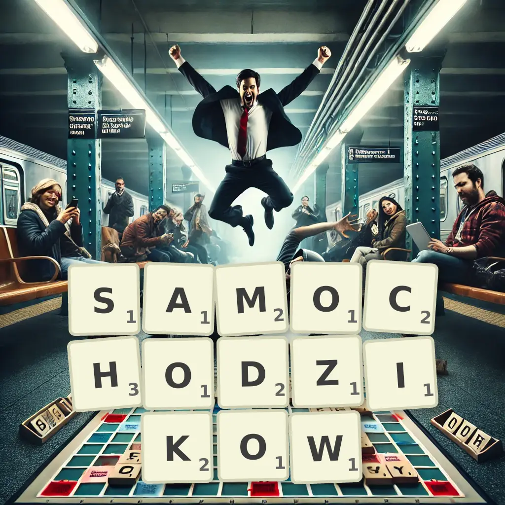 Słowa z liter SAMOCHODZIKÓW