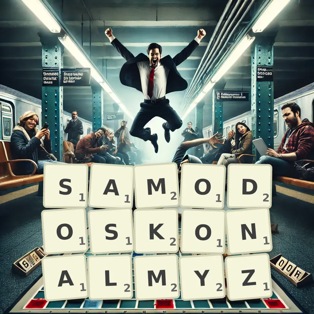 Słowa z liter SAMODOSKONALMYŻ