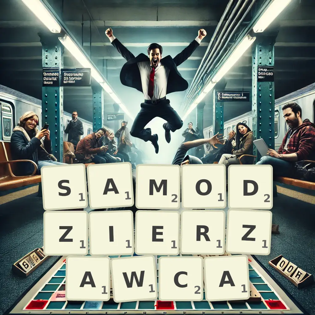 Słowa z liter SAMODZIERŻAWCA