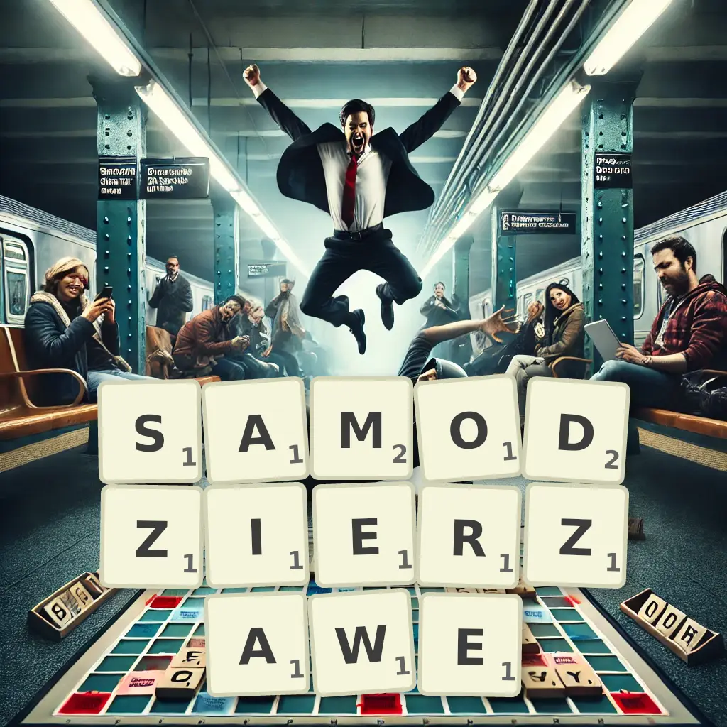 Słowa z liter SAMODZIERŻAWĘ