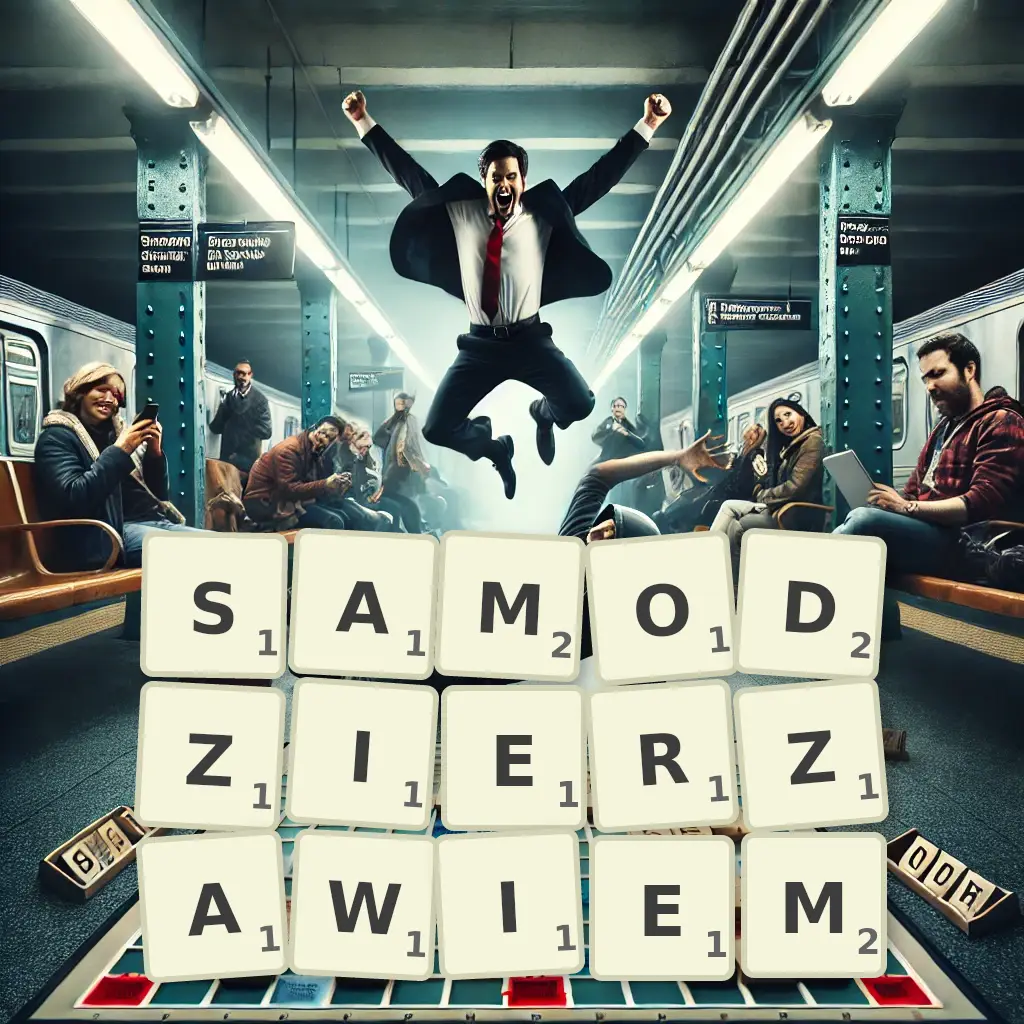 Słowa z liter SAMODZIERŻAWIEM