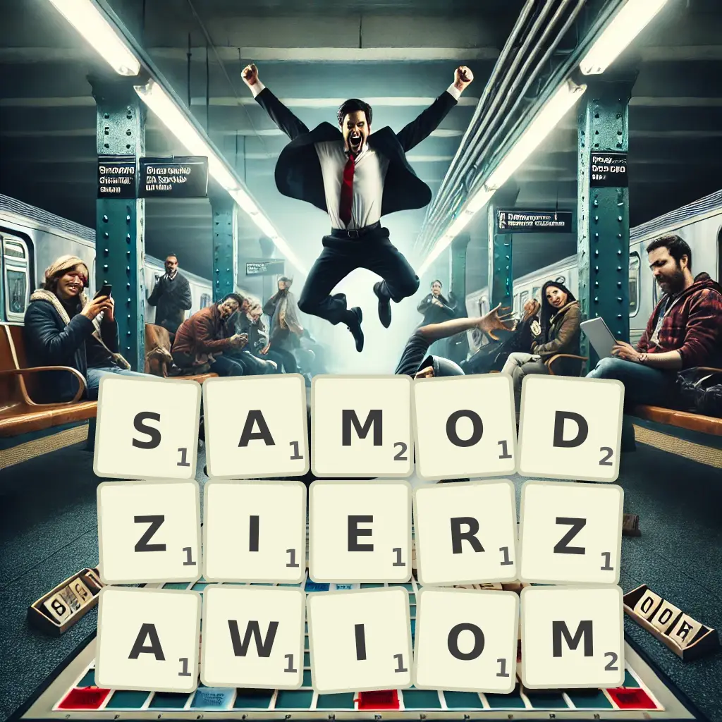 Słowa z liter SAMODZIERŻAWIOM