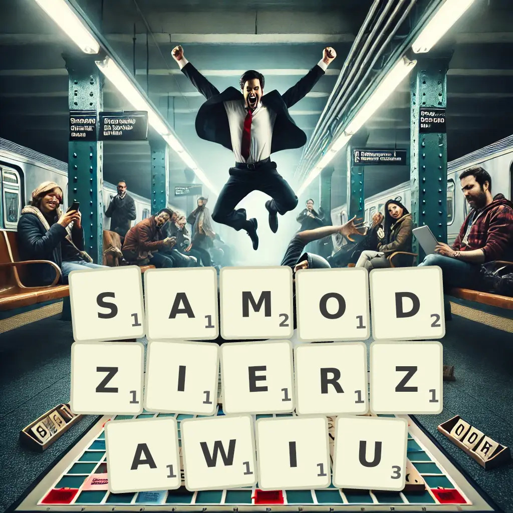 Słowa z liter SAMODZIERŻAWIU