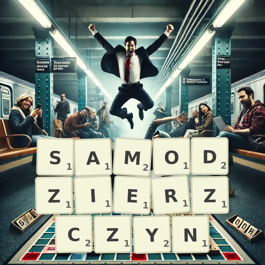 Słowa z liter SAMODZIERŻCZYŃ