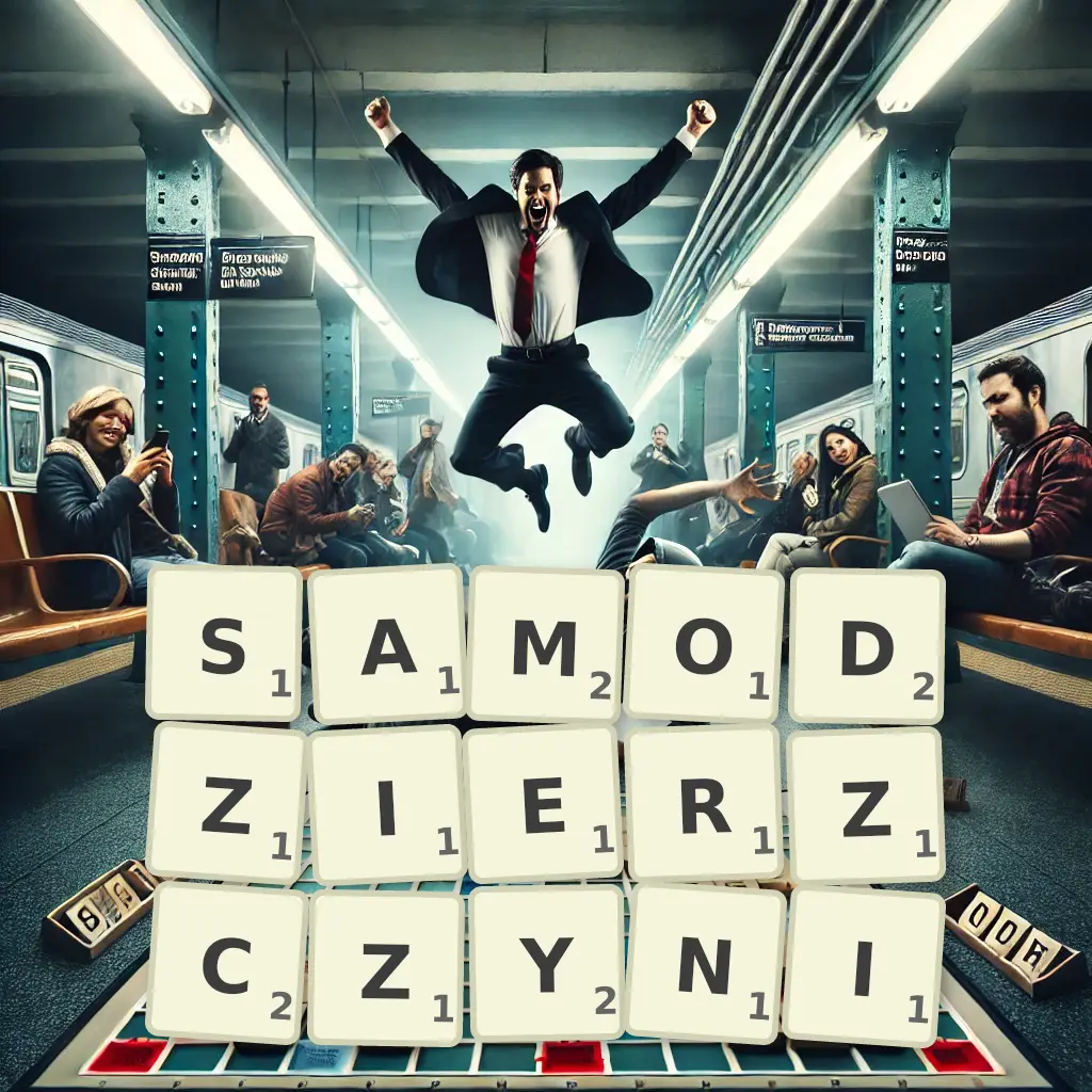 Słowa z liter SAMODZIERŻCZYNI