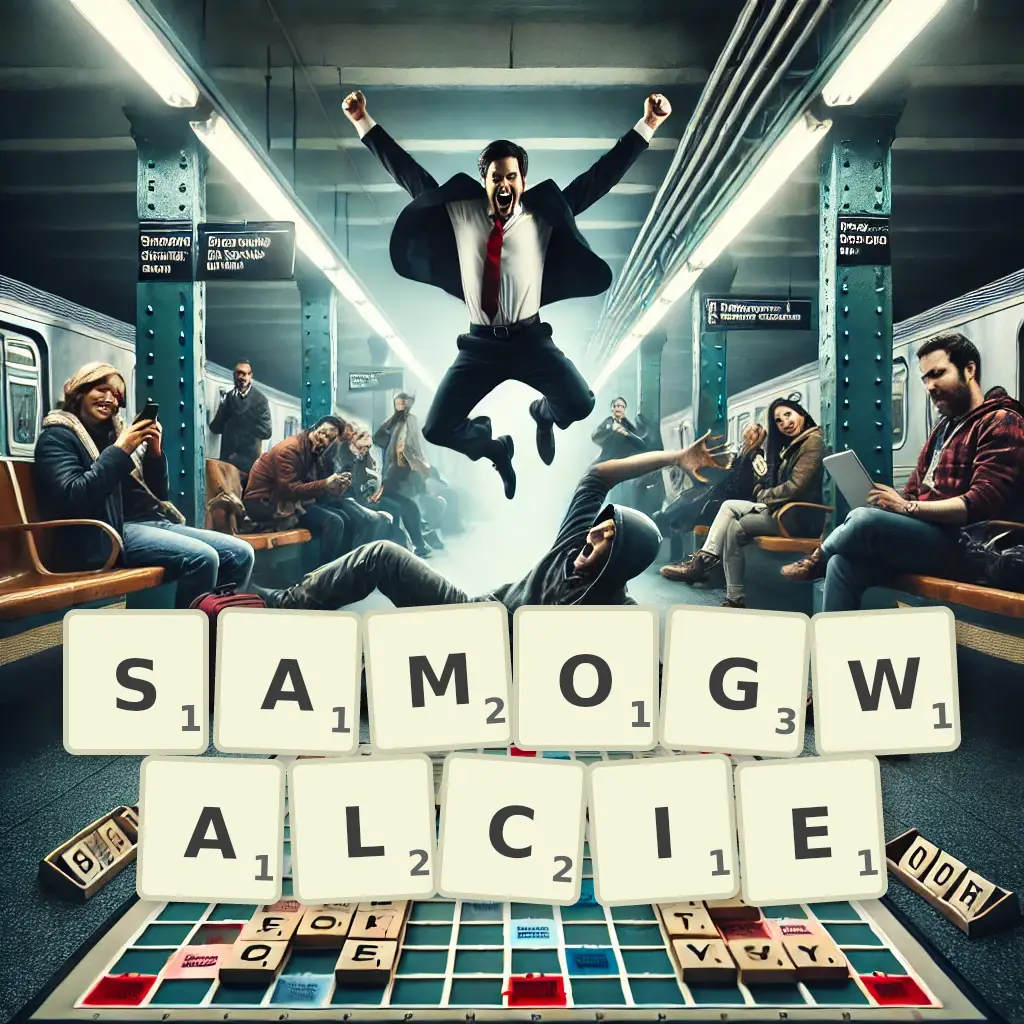 Słowa z liter SAMOGWAŁCIE
