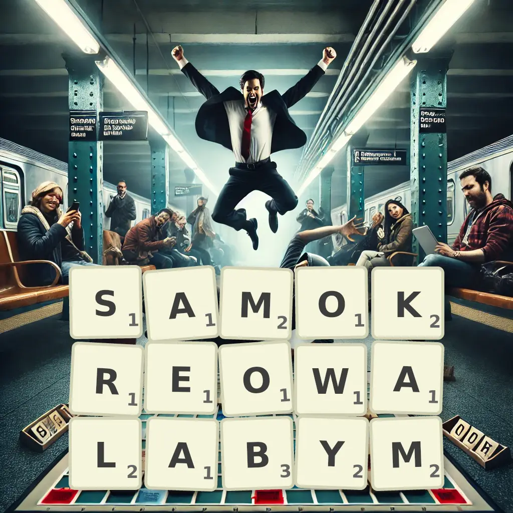 Słowa z liter SAMOKREOWAŁABYM