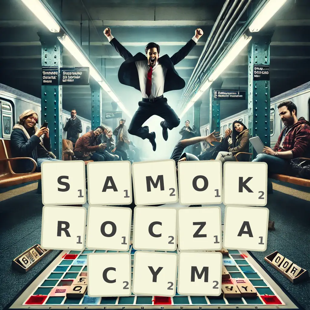 Słowa z liter SAMOKROCZĄCYM