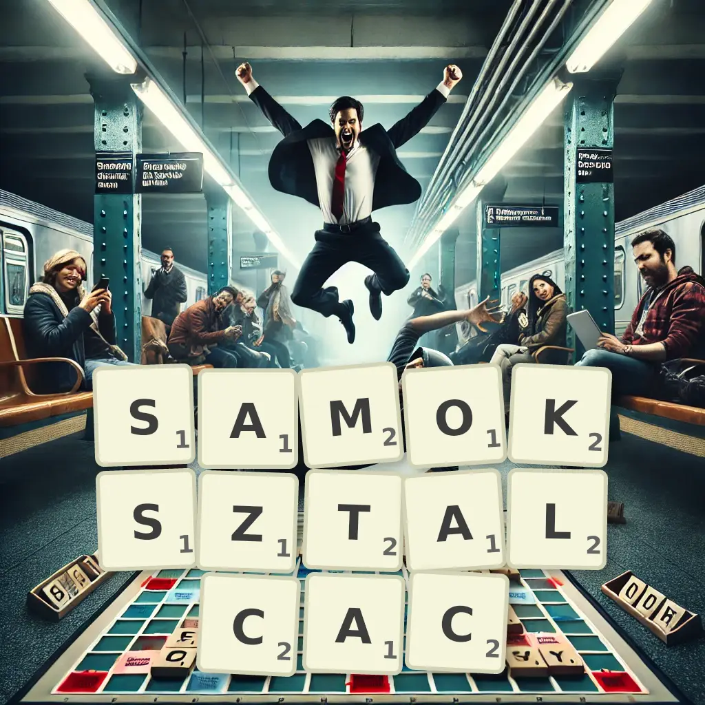 Słowa z liter SAMOKSZTAŁCĄC