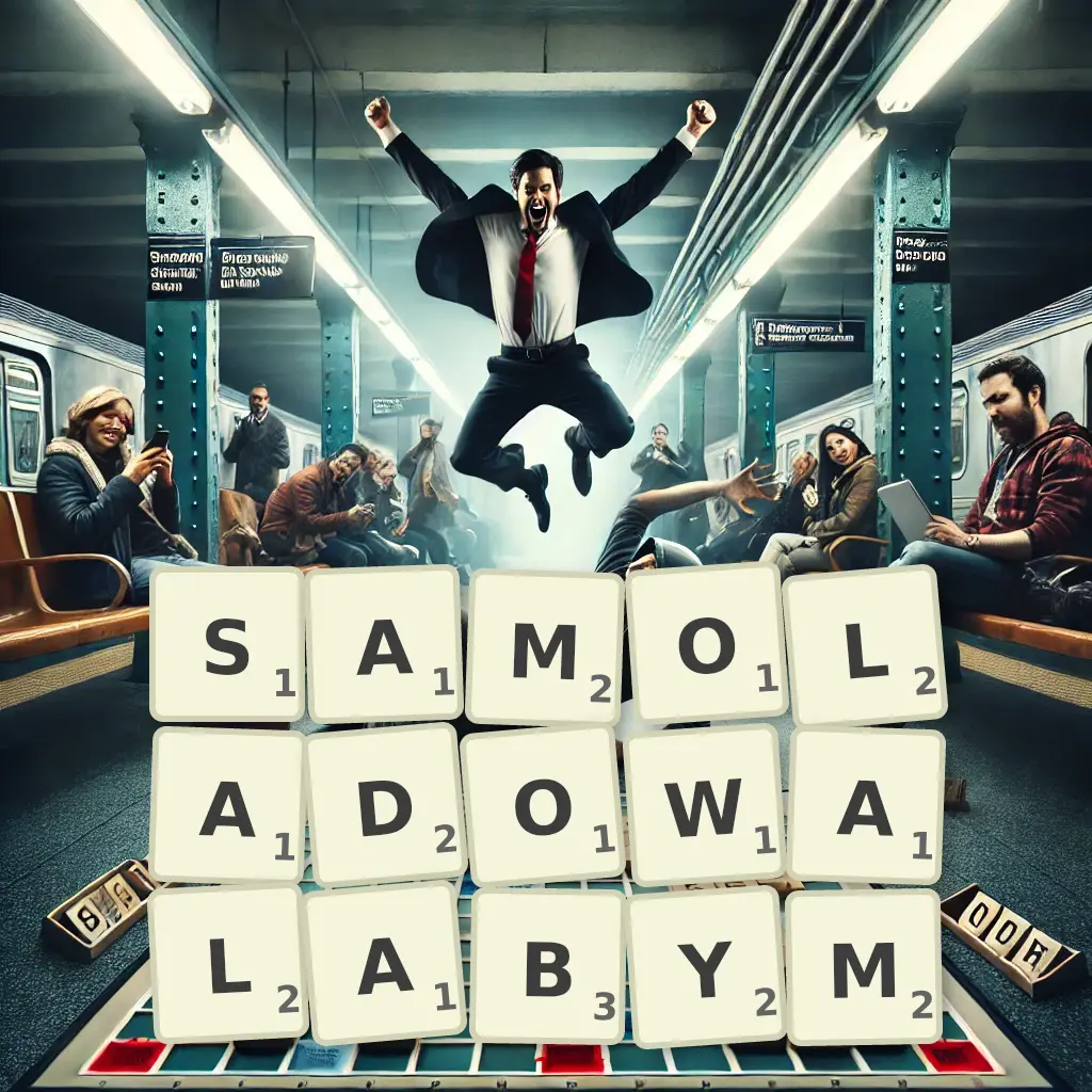 Słowa z liter SAMOŁADOWAŁABYM