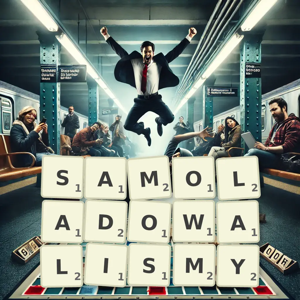 Lista słów z liter SAMOŁADOWALIŚMY Słowa z liter SAMOŁADOWALIŚMY