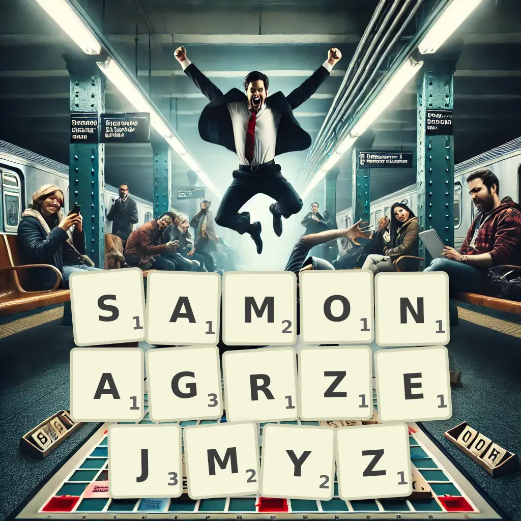 Słowa z liter SAMONAGRZEJMYŻ