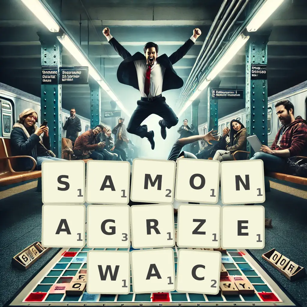 Słowa z liter SAMONAGRZEWAĆ
