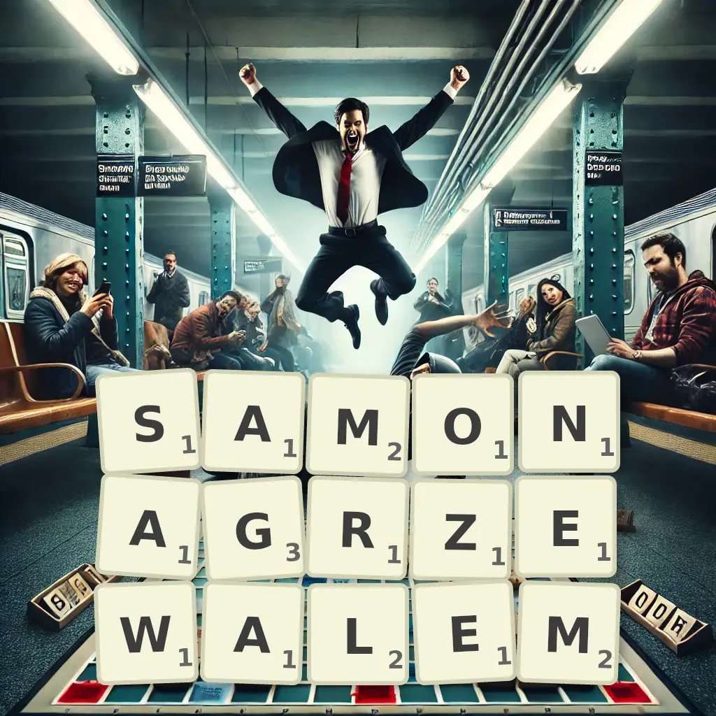Słowa z liter SAMONAGRZEWAŁEM