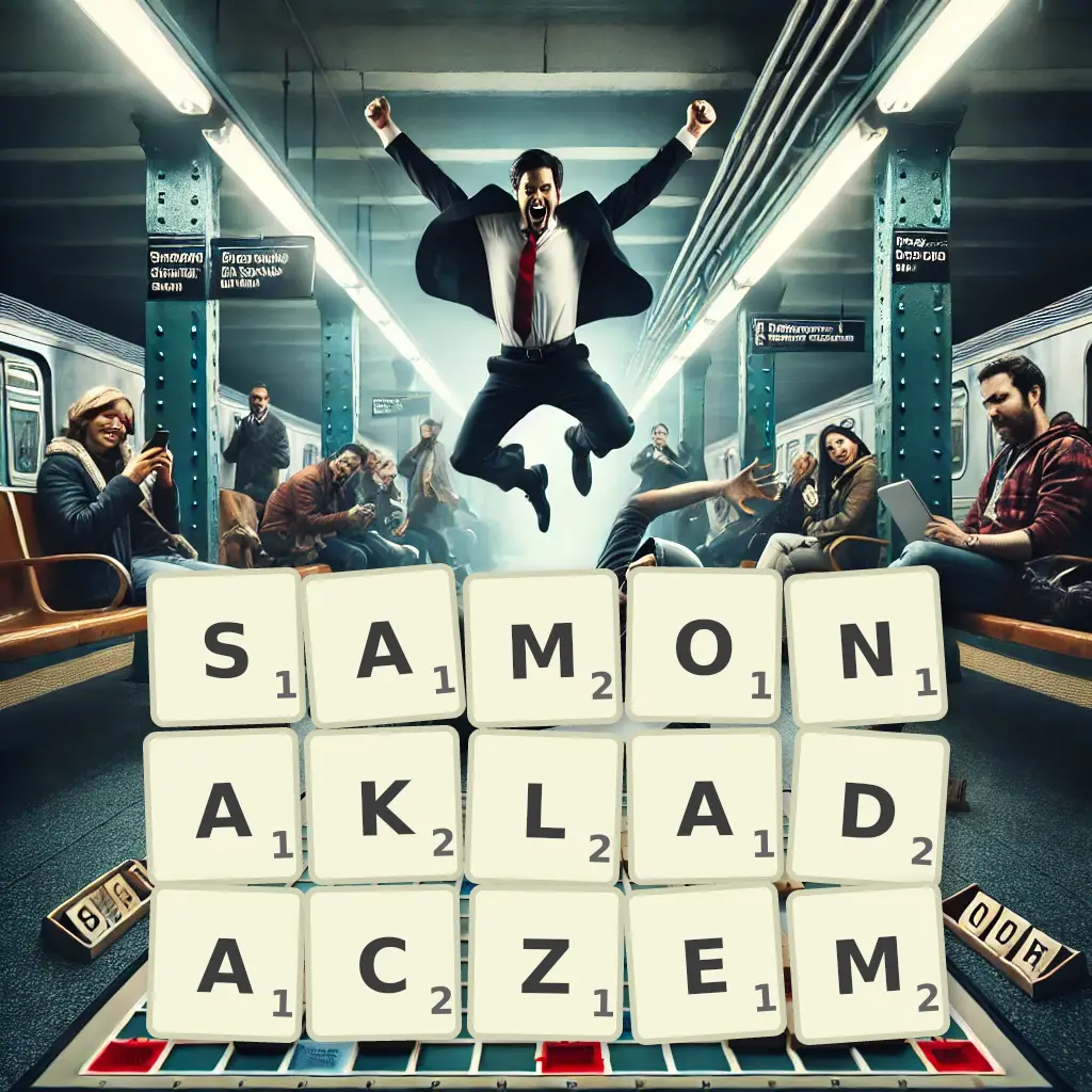 Słowa z liter SAMONAKŁADACZEM