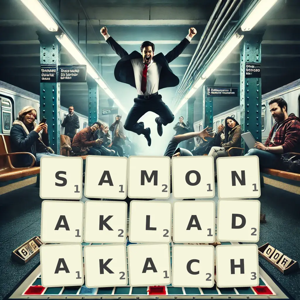 Słowa z liter SAMONAKŁADAKACH