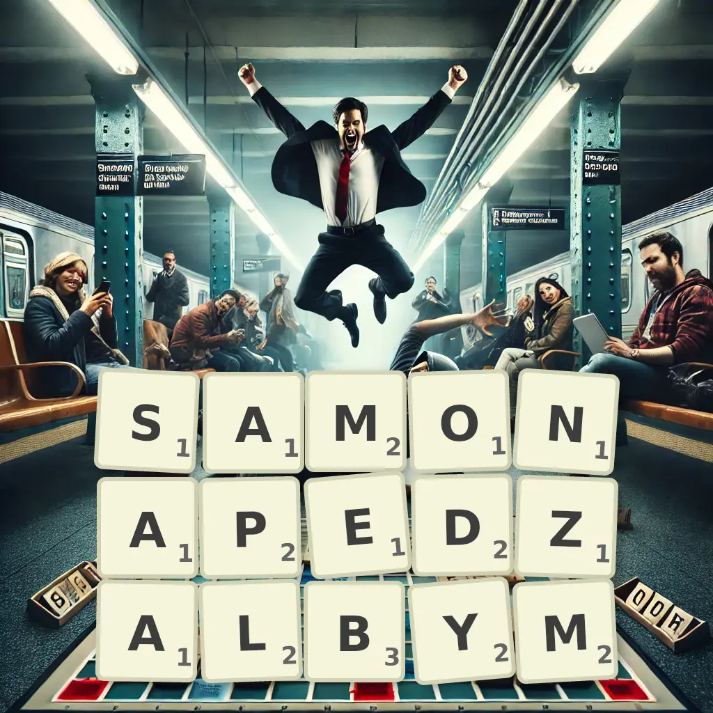 Słowa z liter SAMONAPĘDZAŁBYM