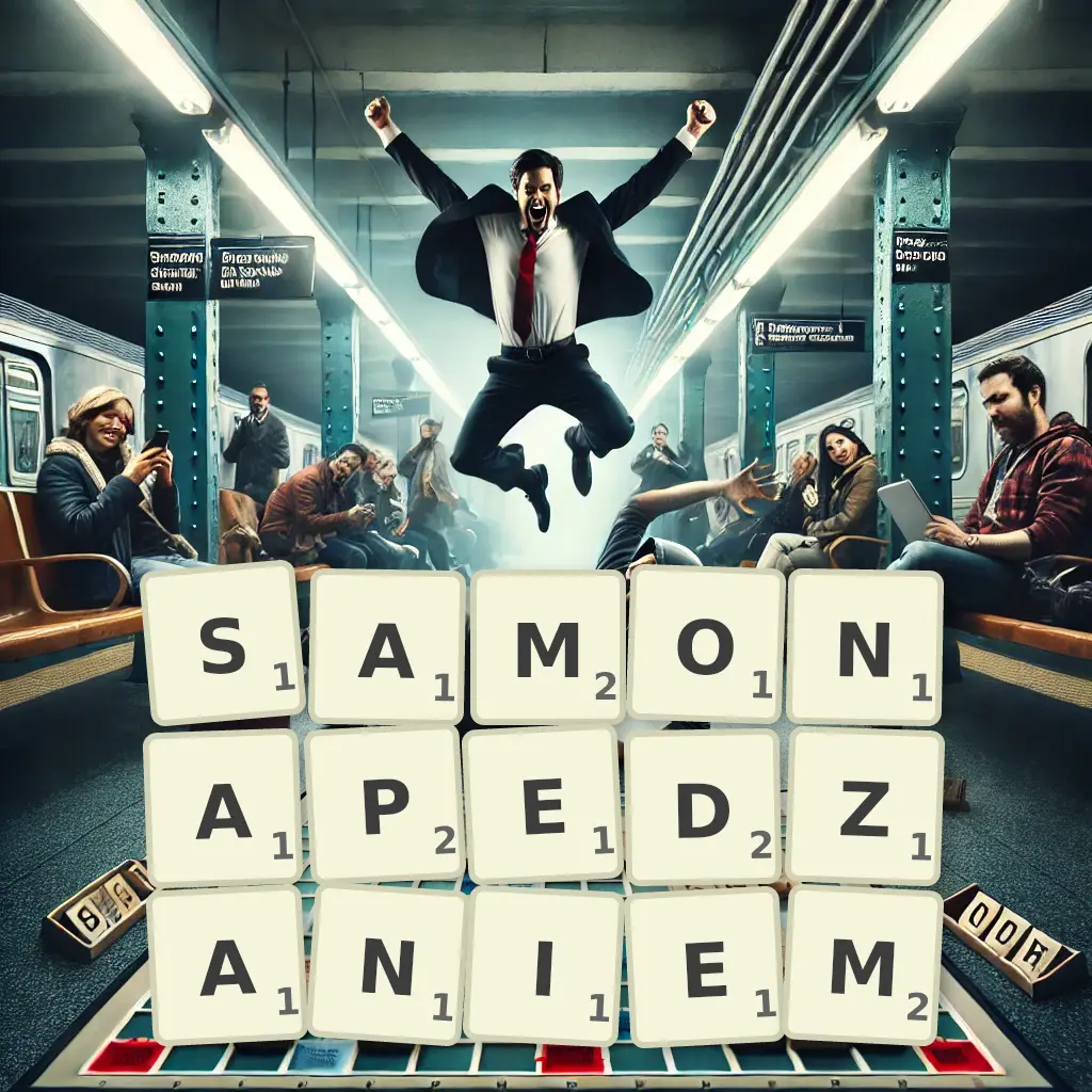 Słowa z liter SAMONAPĘDZANIEM