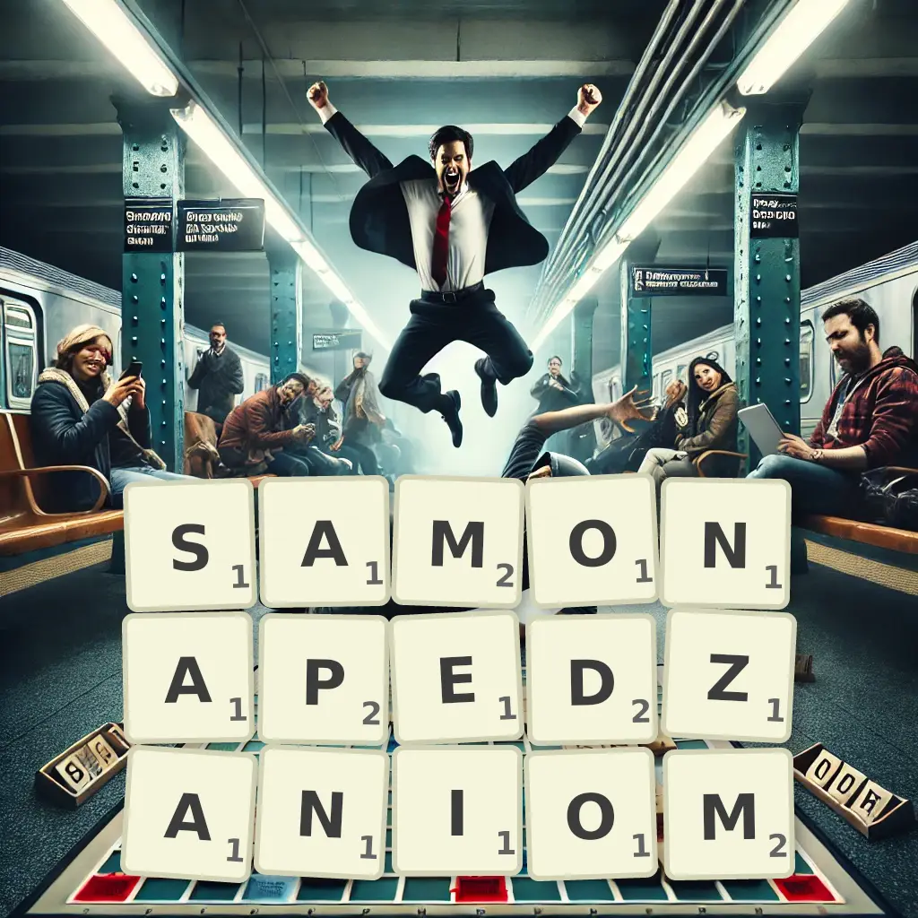 Słowa z liter SAMONAPĘDZANIOM