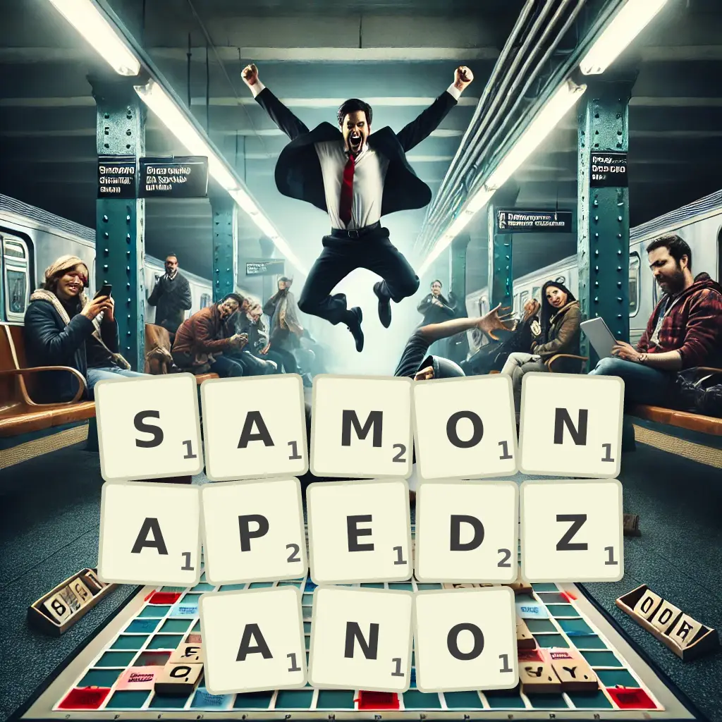 Słowa z liter SAMONAPĘDZANO