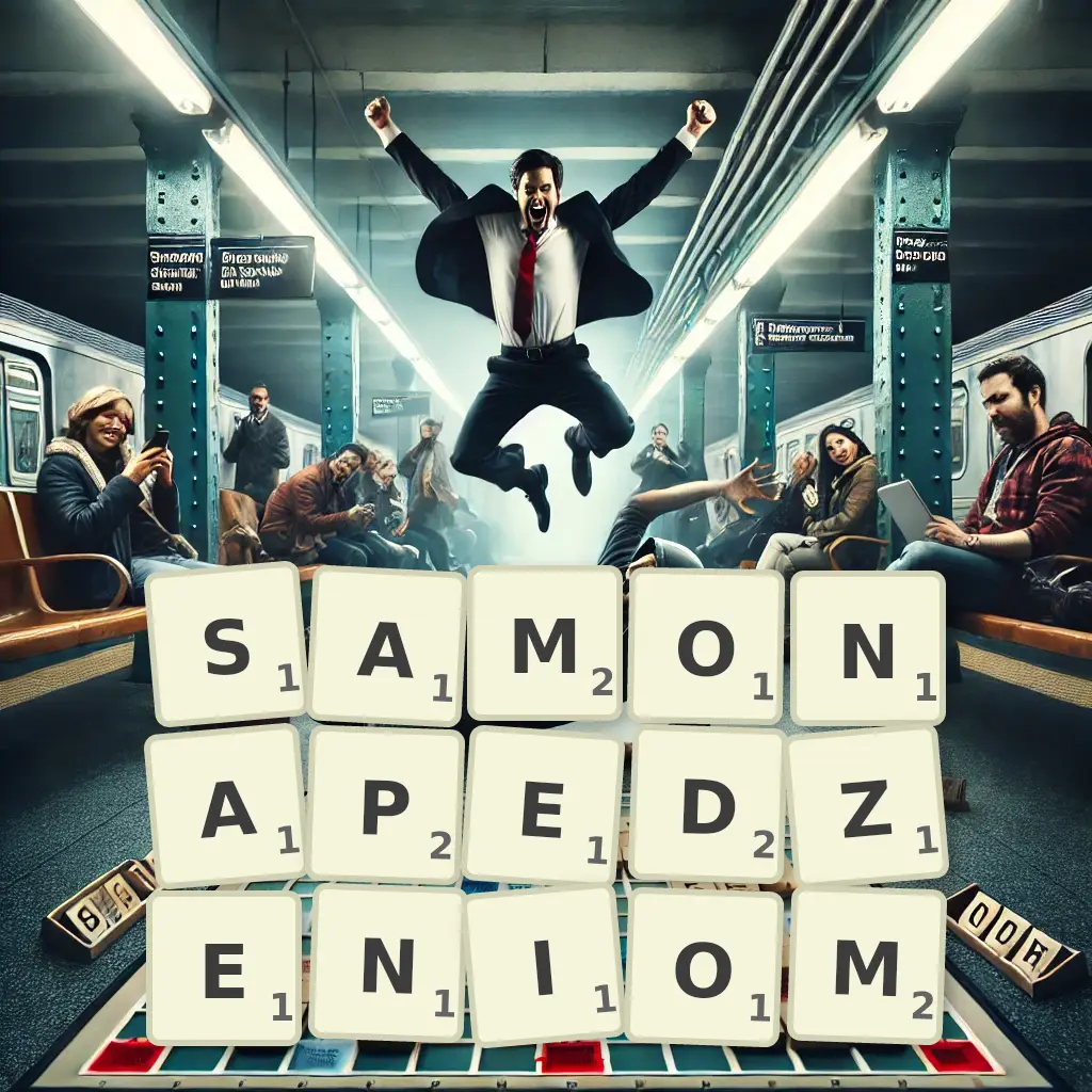 Słowa z liter SAMONAPĘDZENIOM