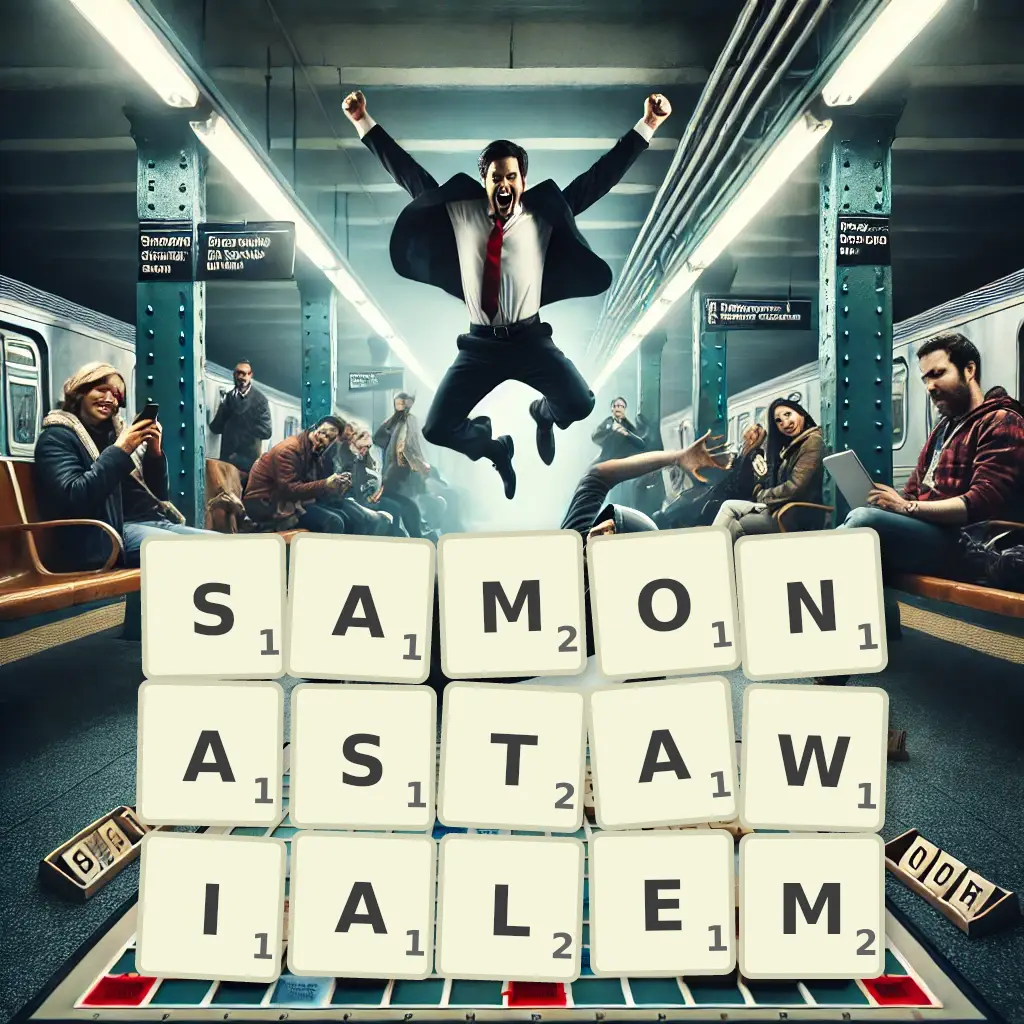 Słowa z liter SAMONASTAWIAŁEM