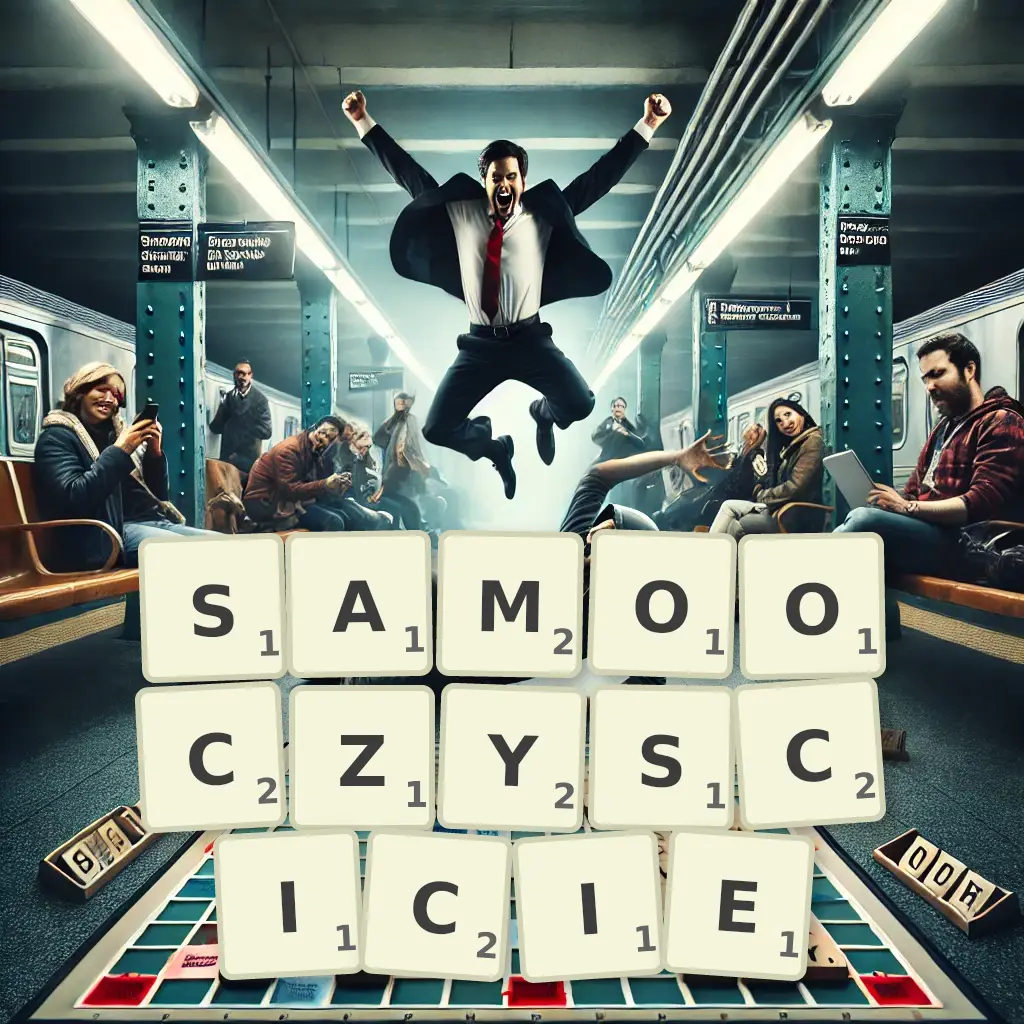 Słowa z liter SAMOOCZYŚCICIE