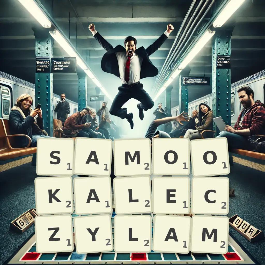 Słowa z liter SAMOOKALECZYŁAM