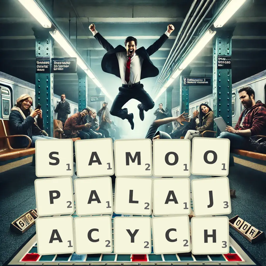 Słowa z liter SAMOOPALAJĄCYCH