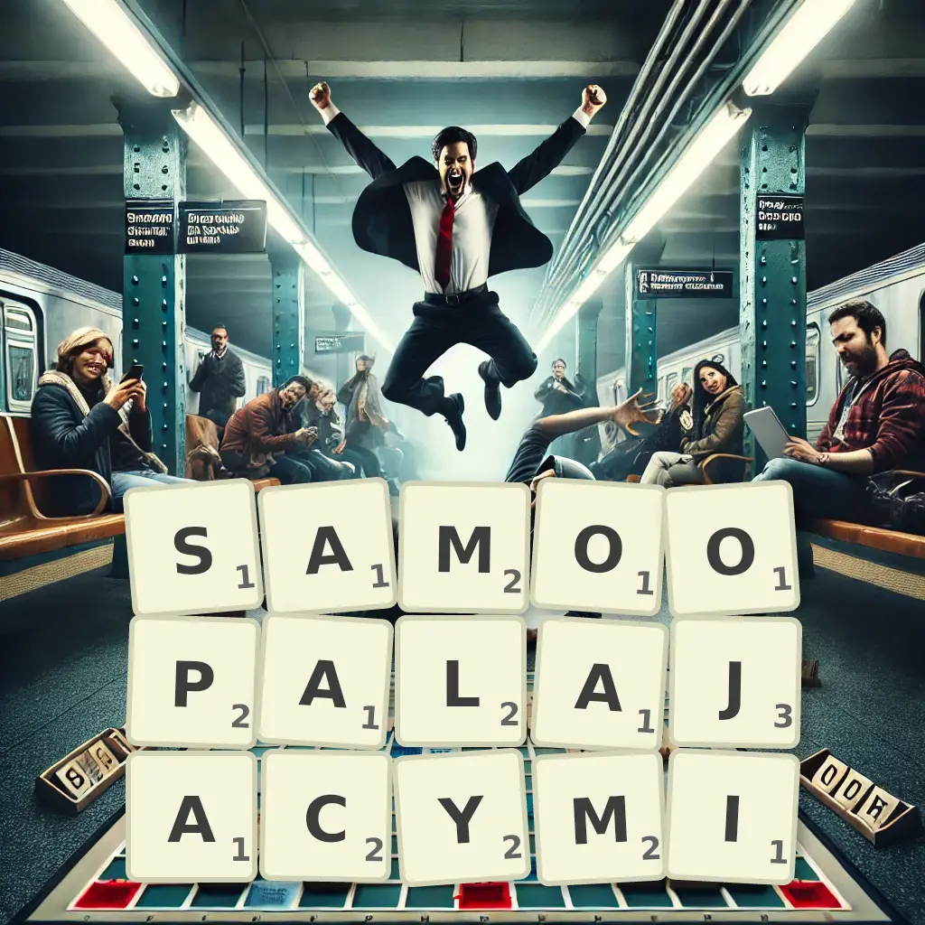 Słowa z liter SAMOOPALAJĄCYMI