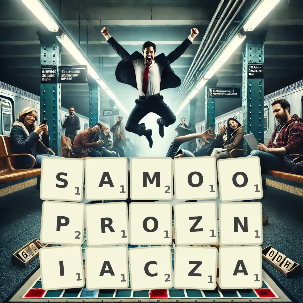 Słowa z liter SAMOOPRÓŻNIACZA