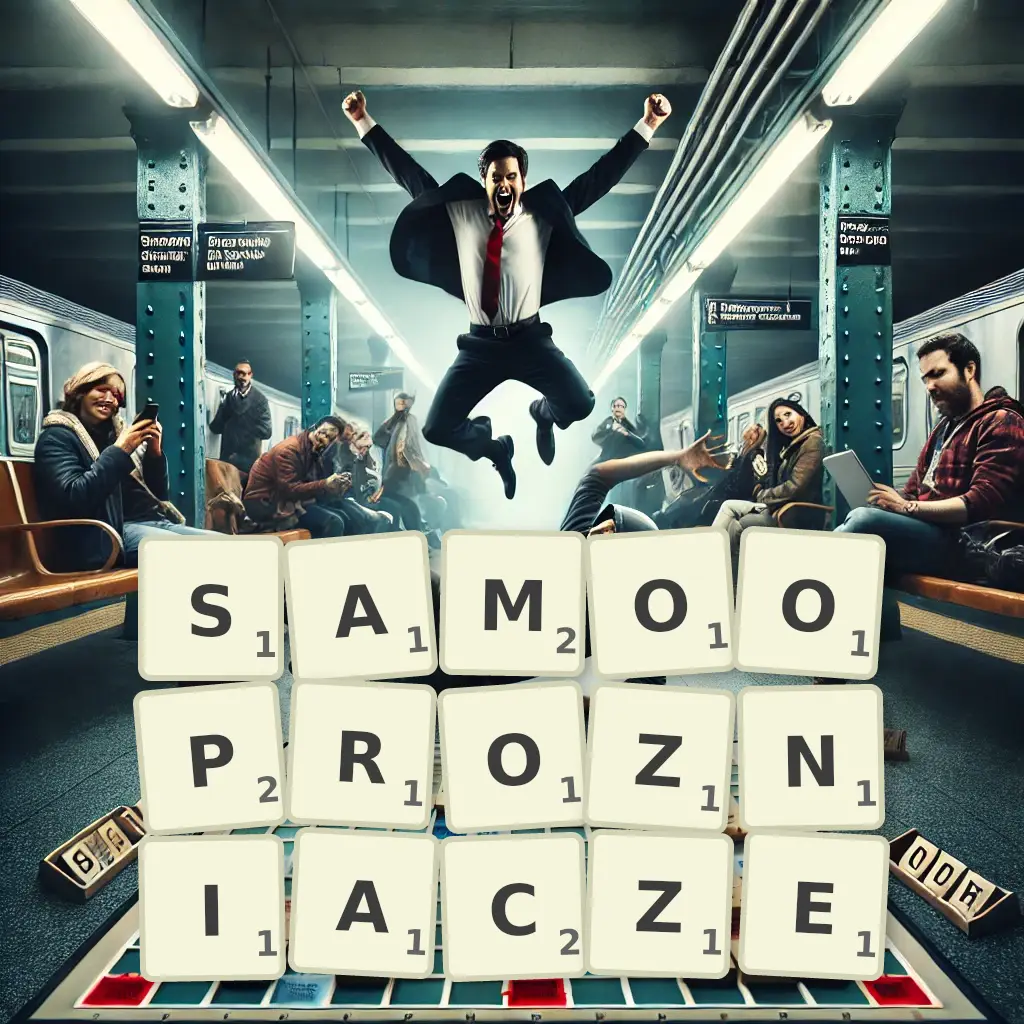 Słowa z liter SAMOOPRÓŻNIACZE