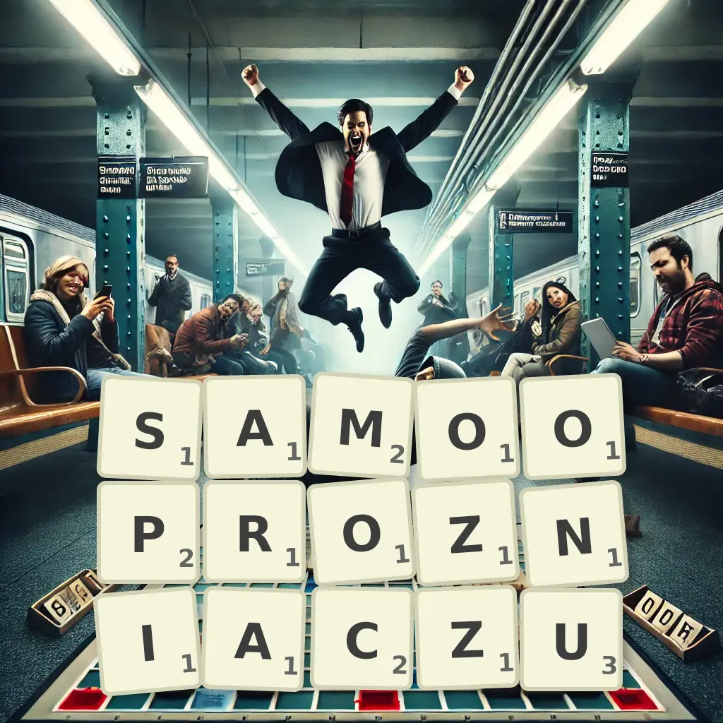 Słowa z liter SAMOOPRÓŻNIACZU