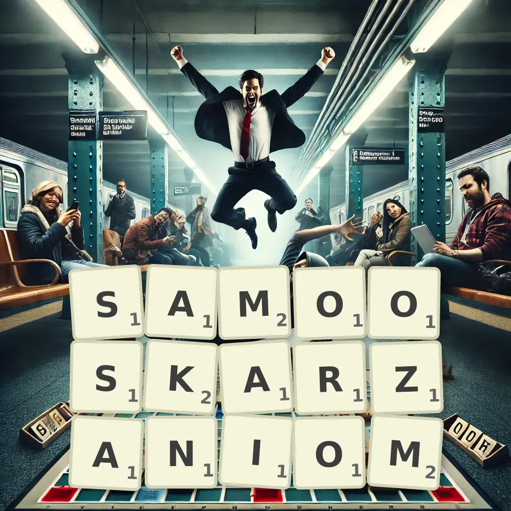Słowa z liter SAMOOSKARŻANIOM