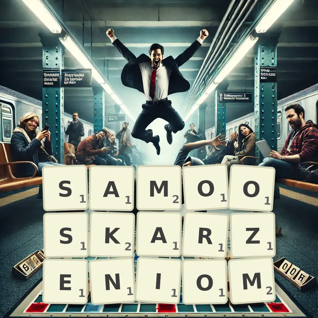Słowa z liter SAMOOSKARŻENIOM