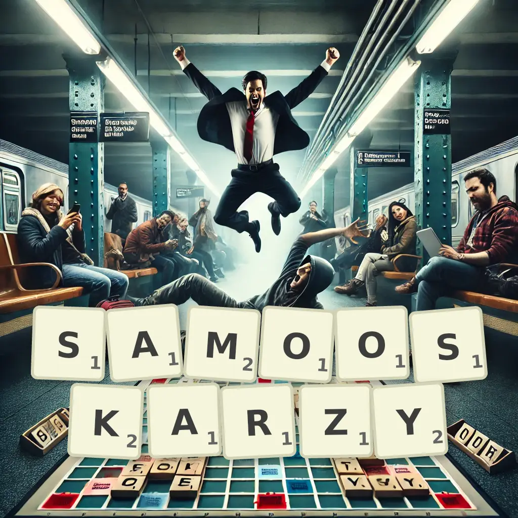 Słowa z liter SAMOOSKARŻY